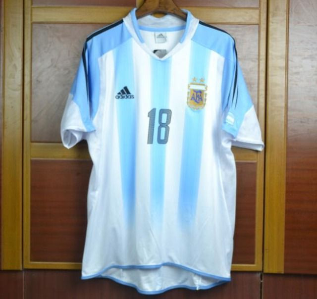 Camisas Argentina Retrô, anos 90, anos 2000, grandes craques - Foto 3