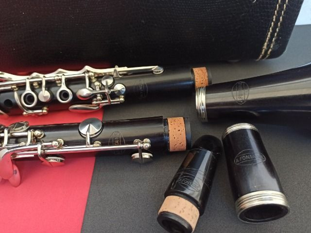 Clarinete De Madeira Ébano A Fontaine Francês (Cuesnon) - Foto 4