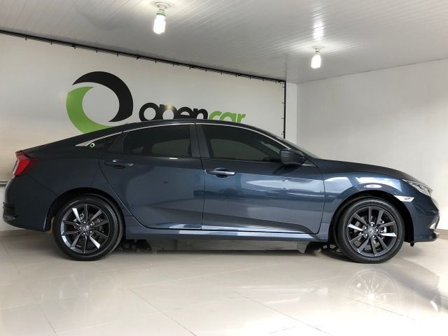 Honda Civic Lx 2.0 Cvt Flex Azul Cósmico Único dono - Foto 4
