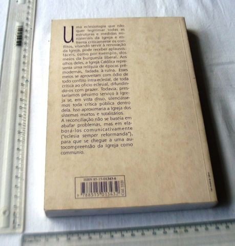 Livro Religioso - A Igreja - Uma Eclesiologia Católica - Medard Kehl - 1997 - Foto 4