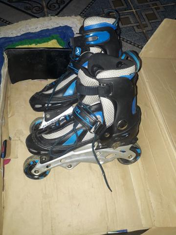 Patins inline com ajuste de tamanho. - Foto 2