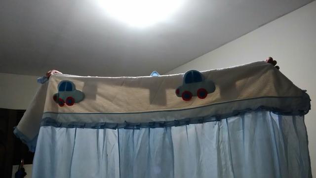 Linda cortina menino infantil