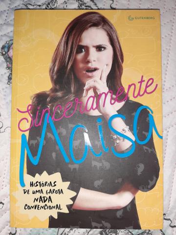 Livro SINCERAMENTE MAÍSA