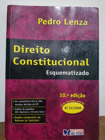 LIVRO DIREITO CONSTITUCIONAL ESQUEMATIZADO