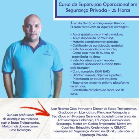 Curso Supervisor de Segurança Privada com Certificado 100% Online - Foto 2