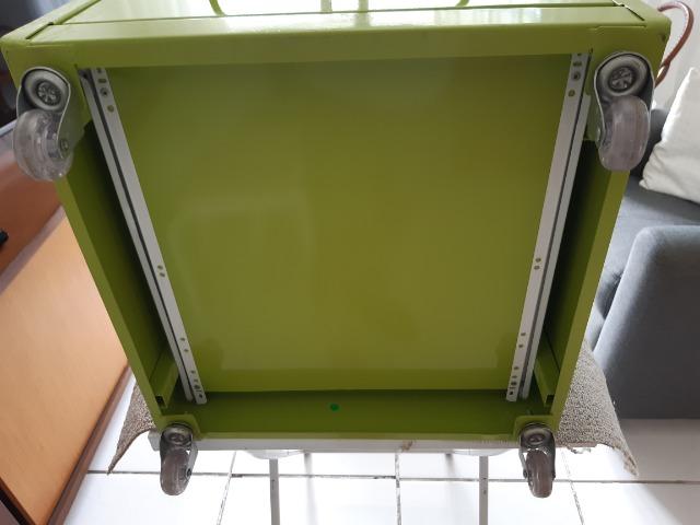 2 Gaveteiros volantes seminovos, perfeito estado, rodízio silicone - Foto 5