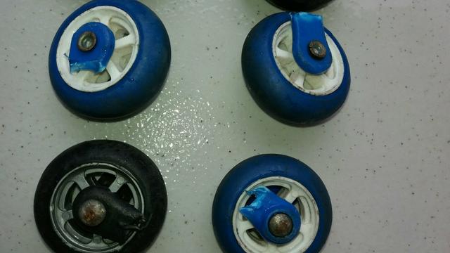 7 pares de roda de silicone - Foto 4