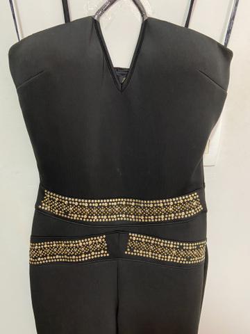 Vendo Macacão Preto longo! - Foto 2