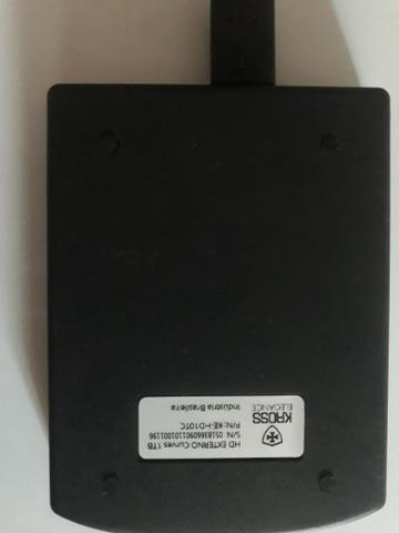 Hd externo 1 Tb com 3 jogos xbox one