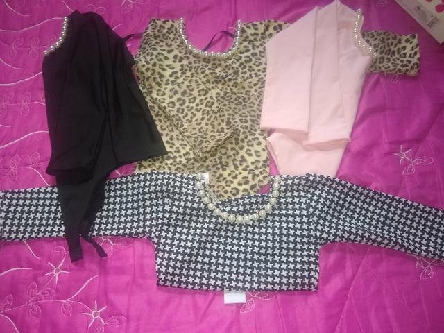 Roupas e sapatos menina - Foto 2