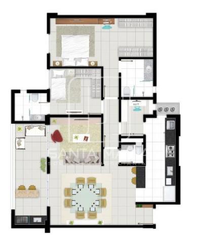 Apartamento à venda com 3 dormitórios em Bonfim paulista, Ribeirao preto cod:43677 - Foto 10