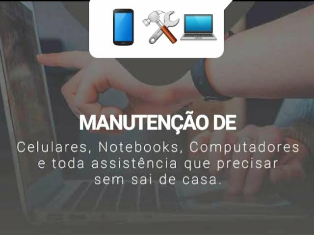 Manutenção e Reparo em celulares Android e iphone, computadores e notebooks - Foto 2