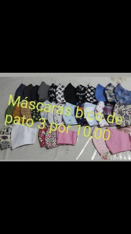 Máscaras tecido de algodão