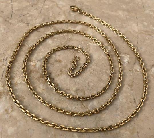 Cordão Cartier com 20gramas e 65cm