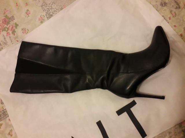 Bota preta Cano longo - Foto 4