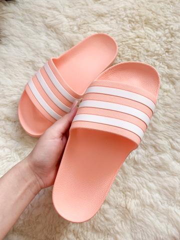 Chinelo slipe Adidas aqua
