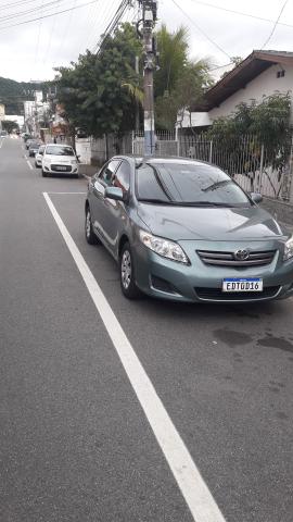 Corolla, informações no anúncio