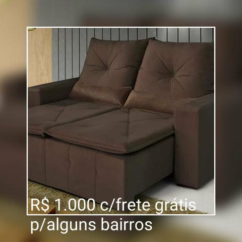 SOFÁ Retratil e reclinável Bahia/ Frete Grátis para maioria dos bairros. - Foto 4