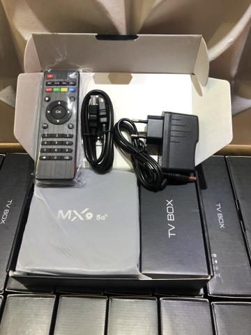 Tv box 5g Wi-Fi Android 9.0 4/32gb memória - Foto 2