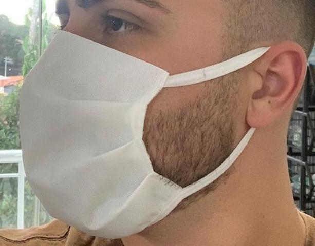 Mascara de proteção , dupla com elástico qualidade quantidade a pronta entrega - Foto 2