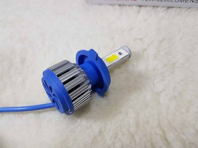 Lampada LED Farol H4 4100LM de potencia 36W com Cooler (Uma Unidade/Moto) - Foto 15