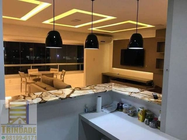 Excelente Apartamento na Ponta Do farol ,Nascente ,170m² ,Todo Projetado