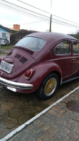 Fusca versão limitada, famoso monocromatico, interior caramelo - Foto 5