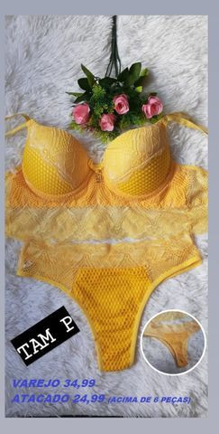 Lingerie Plus Size e Normal, Atacado - Foto 18