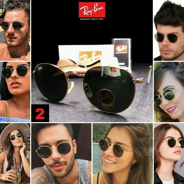 Óculos de Sol Rayban RB3447 Round com Proteção UV - Foto 2