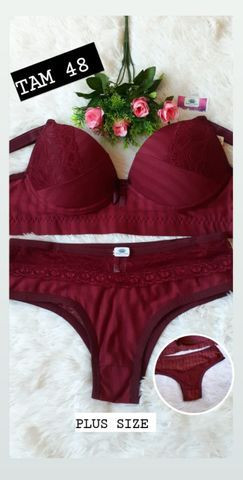 Lingerie Plus Size e Normal, Atacado - Foto 7
