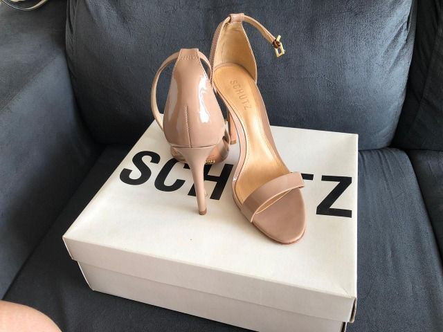 Schutz Sandália Feminina Cadey-Lee Salto Alto - Foto 2