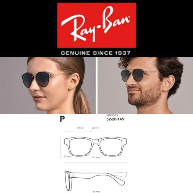 Óculos de Sol Rayban RB 3546 com Proteção UV - Foto 4