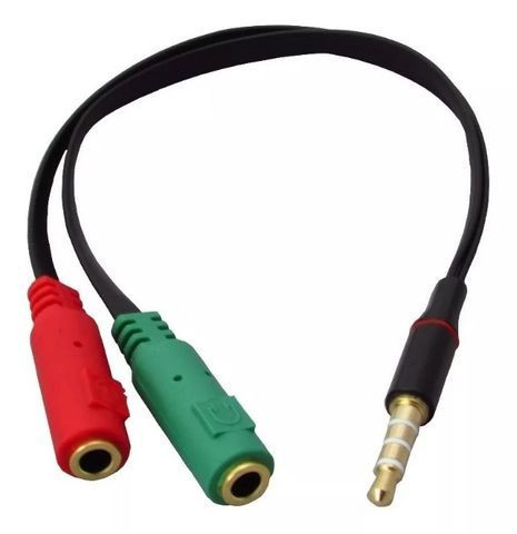 Cabo Adaptador P3 (p2 Combo) P/ Fone E Microfone Headset - Foto 3