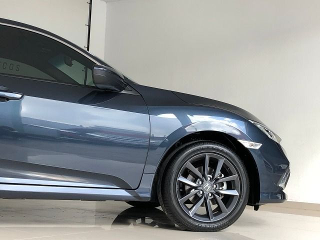 Honda Civic Lx 2.0 Cvt Flex Azul Cósmico Único dono - Foto 5