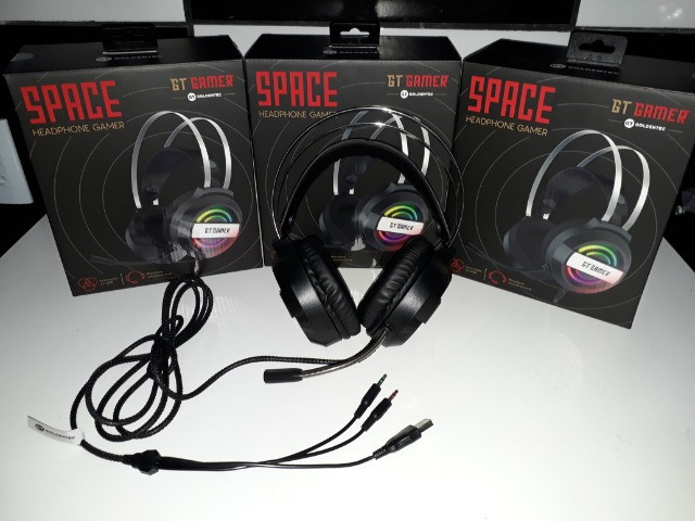 Headset Gamer GT Space Goldentec - WZetta - Computadores e acessórios - Bom  Jardim, Fortaleza 859193622 | OLX