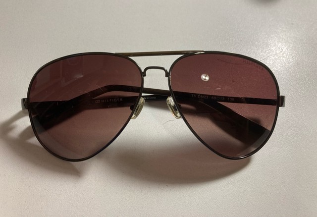 Óculos de Sol Tommy Hilfinger - Aviador - Marrom - Original  - Foto 3