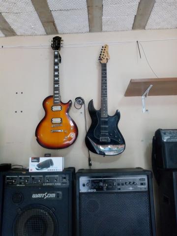 Guitarra semi nova (aceito cartão)