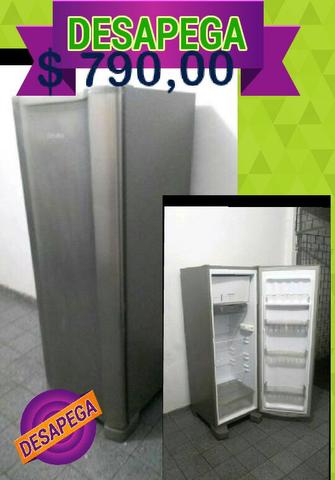 Geladeira esmalltec inox Uppp Imperdível