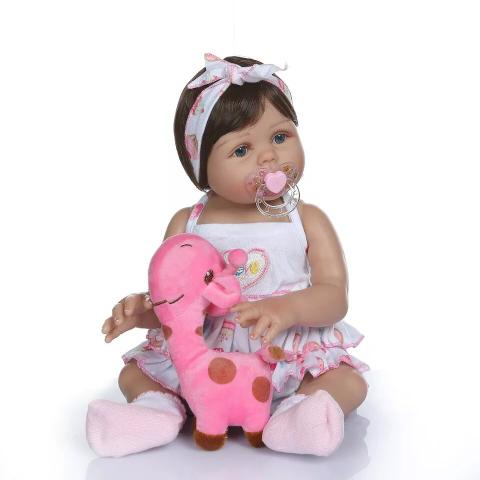 Bebê Reborn 100% Silicone + Acessórios + BRINDE - 10x sem juros - Foto 2
