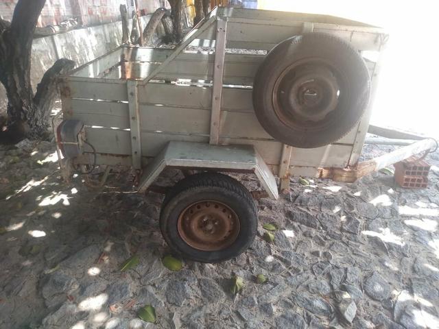 Vendo carrocinha de 1 eixo - Foto 3
