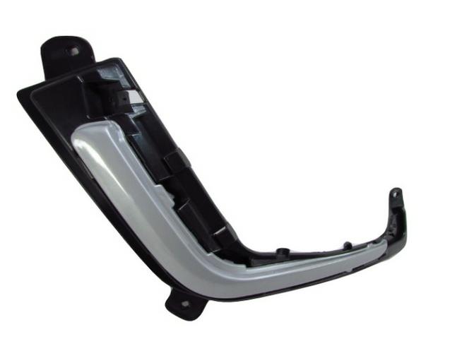 Grade Moldura Milha Cinza Peugeot 308 2011 2012 2013 Direito - Foto 2