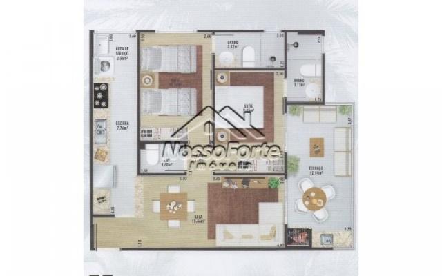 Apartamento na Flórida em Praia Grande - Foto 7