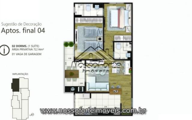 Lançamento Apartamento no Canto do Forte em Praia Grande - Foto 14