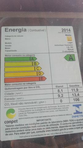 Vendo um Logan expression1.0 - Foto 6