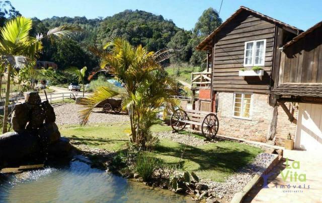 Sítio com 8 dormitórios para venda e locação, 29434 m² por R$ 1.040.000 - Zona Rural - Rod - Foto 2