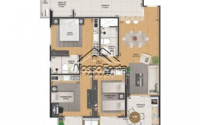 Apartamento Lançamento no Caiçara em Praia Grande - Foto 5