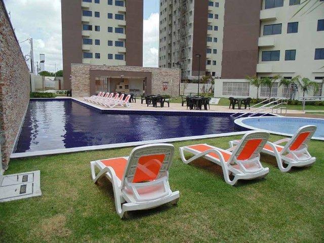 Ecogarden Ponta Negra - 54m² - 2 quartos sendo 1 suíte - Andar alto