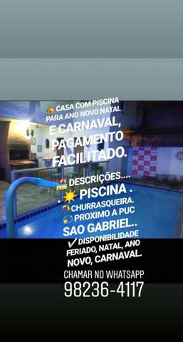 Casa com piscina