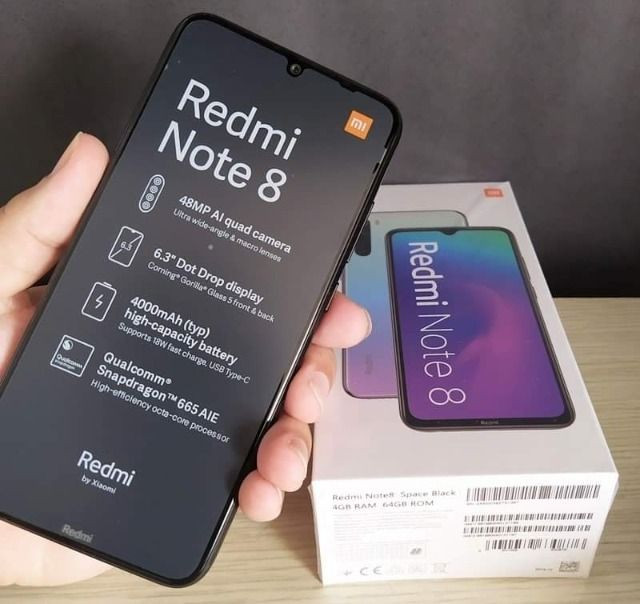 Promoção Dia Dos Namorados Xiaomi Note 8 Preto Novo 1 Ano Garantia Brindes Frete Grátis - Foto 5