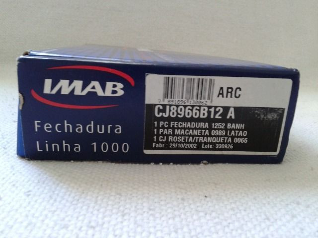 Fechaduras Imab Arc Linha 1000 Dourado - Novas - Foto 4